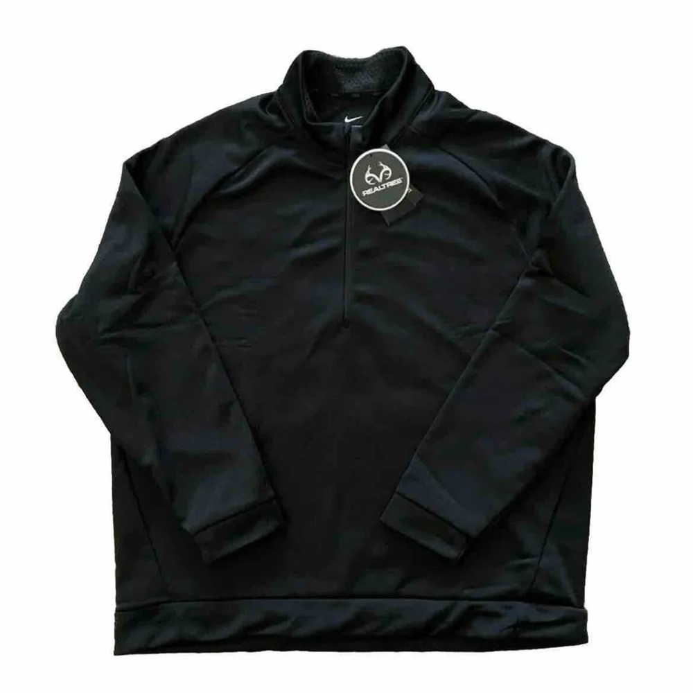 Nike Therma 1/2 Zip Pullover Sweatshirt Top Shirt Solid Men's Size M